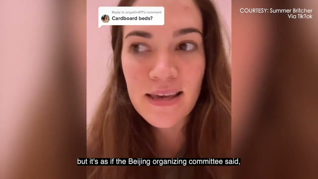The Zero-G beds at the Beijing Olympics