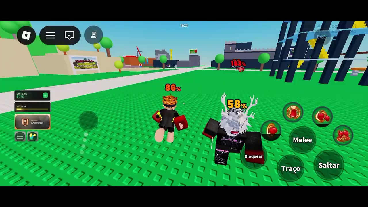 Jogar um roblox projeto snash