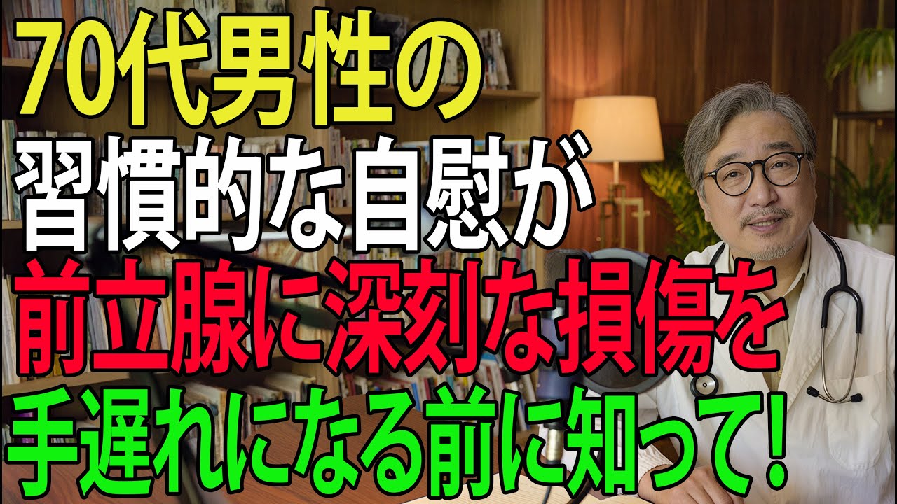 泌尿器科医の警告：「まだこの方法を知らない人」は今すぐ生活を変えてください。| 健康長寿