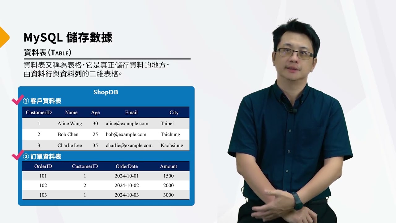 3.2-SQL資料儲存常見工具介紹與實作I：MySQL