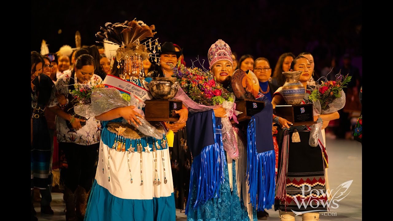 Crowning Miss Indian World 2024 Kassie John - Powwows.com