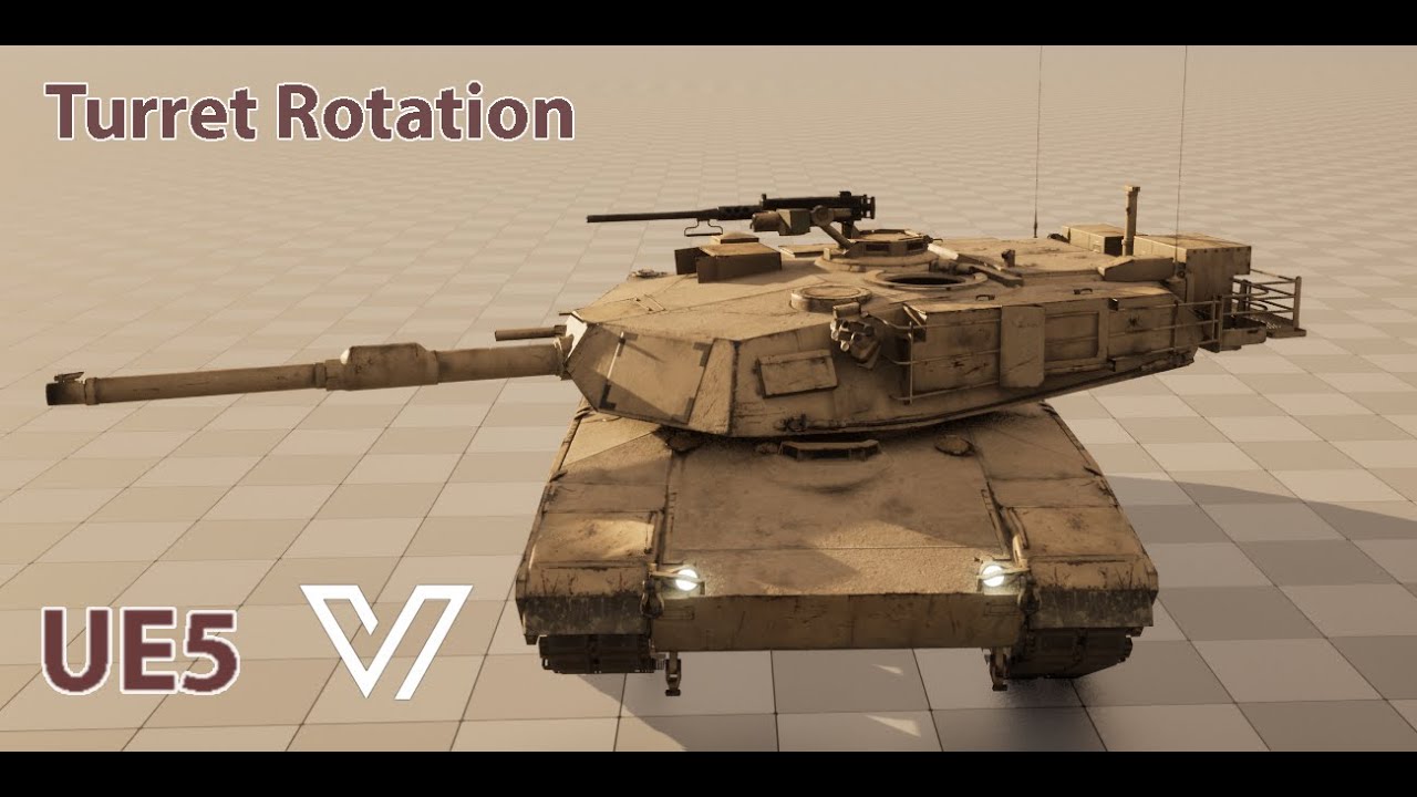 UE5 Tank : Turret Rotation Tutorial