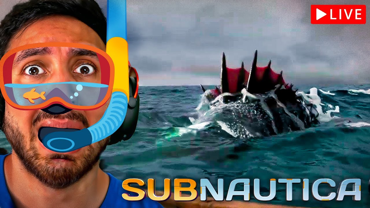 Playing #1 Scariest UNDERWATER Game for the 1ST TIME.. - Subnautica