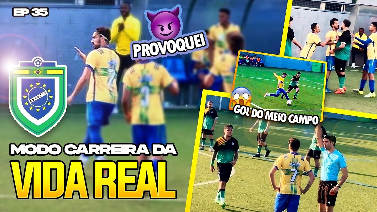 PROVOQUEI NA COMEMORAÇÃO E DEU CONFUSÃO NA GOLEADA DO OUSADIA FC! Modo Carreira - Ep 35
