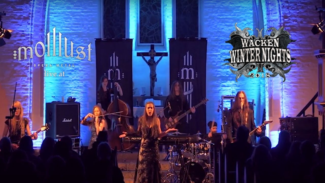 molllust live at Wacken Winter Nights 24.02.2018 - Opera Metal/Symphonic Metal in concert