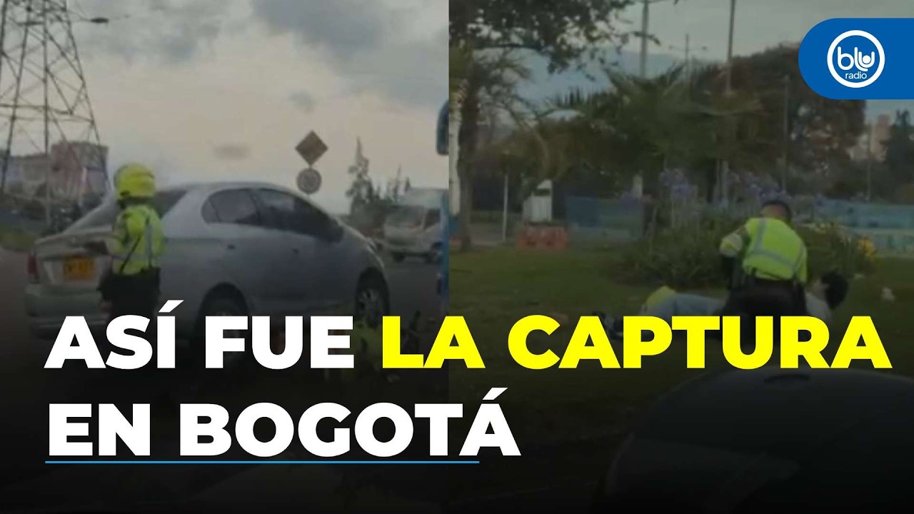 Atropelló a un policía para evitar un retén: así fue la captura en El Salitre, Bogotá