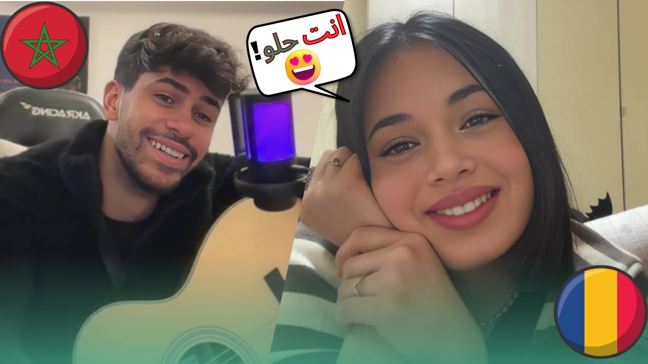 Singing to strangers on OMETV/AZAR (Part 31) - حاولت نغير رأي يهودية