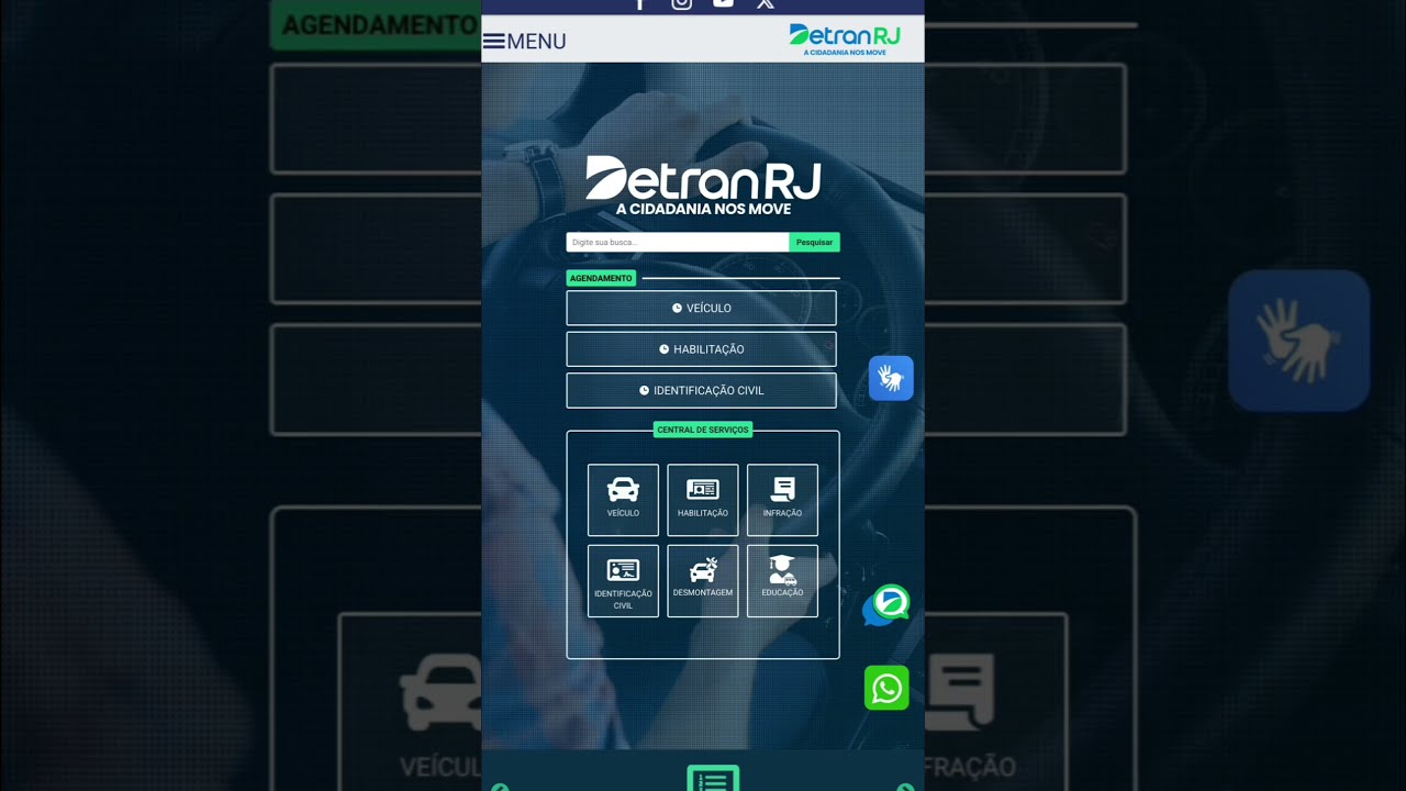 Como pegar a CNH digital do Detran RJ sem o c&oacute;digo #cnh #carteiradigital #cnhdigital #detranrj