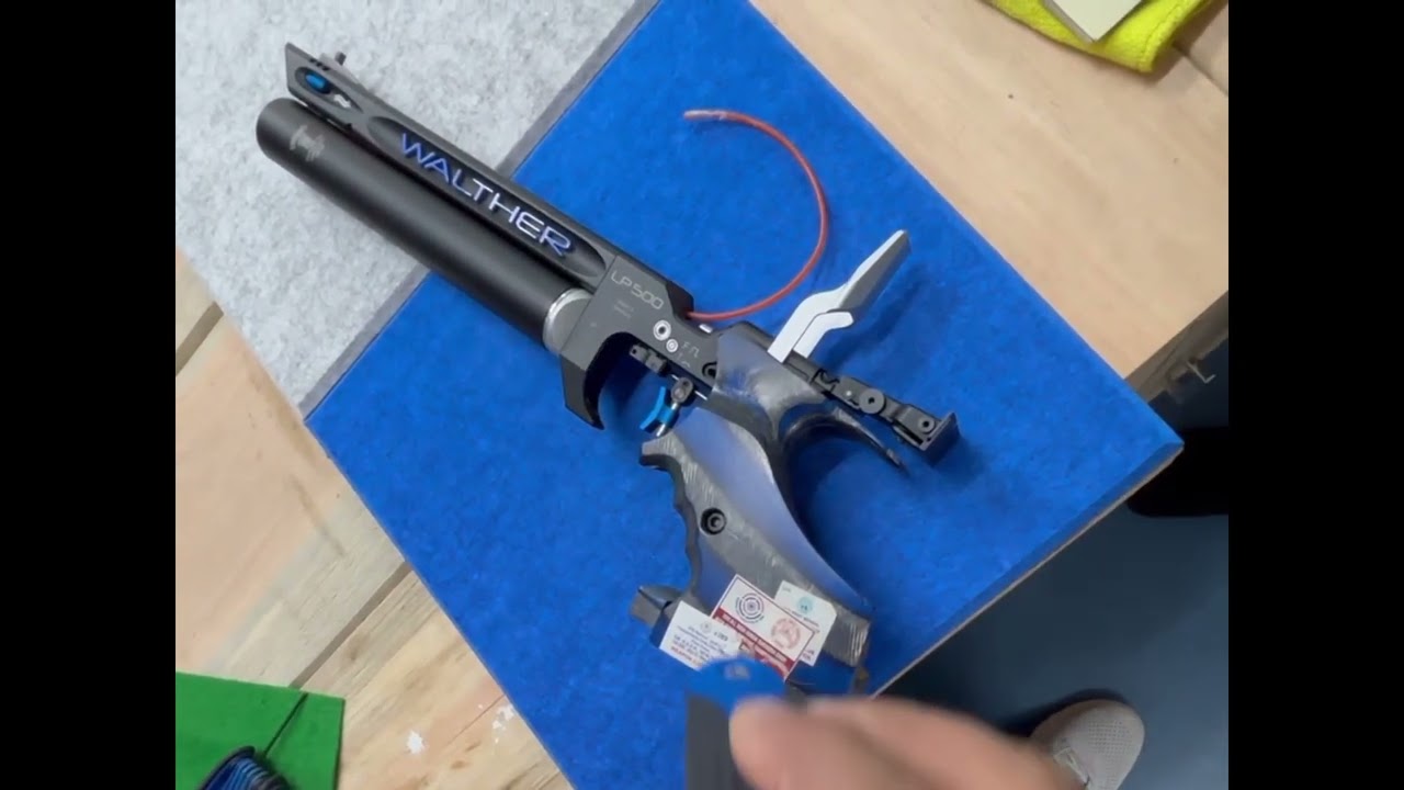 Walther Air Pistol Trigger Adjustment | Shooting Coach CK