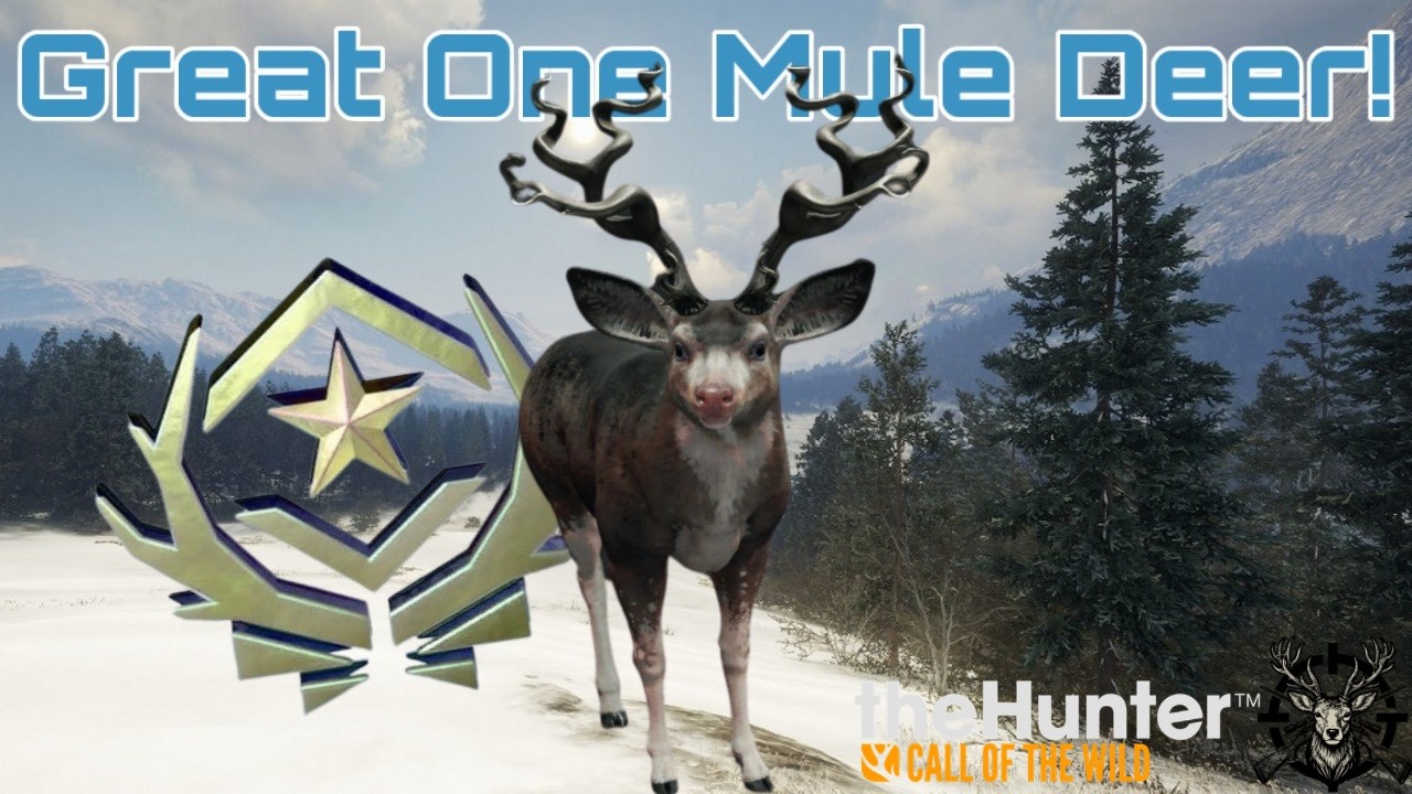 Mule Deer Great One On Askiy Ridge! theHunter Call of the Wild