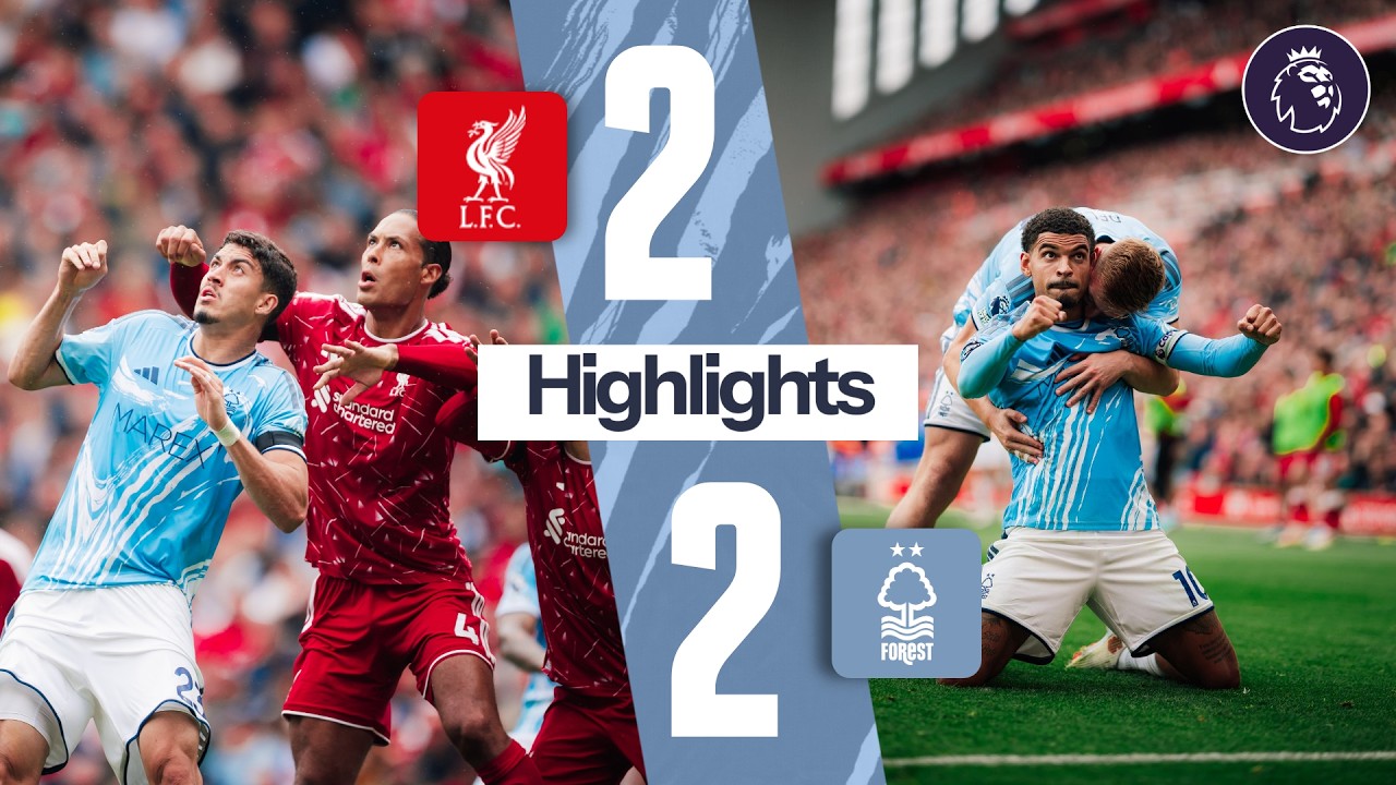 MGW & Dan Ndoye on Target! 🎯 | Liverpool 2-2 Nottingham Forest | Premier League Highlights 🎬