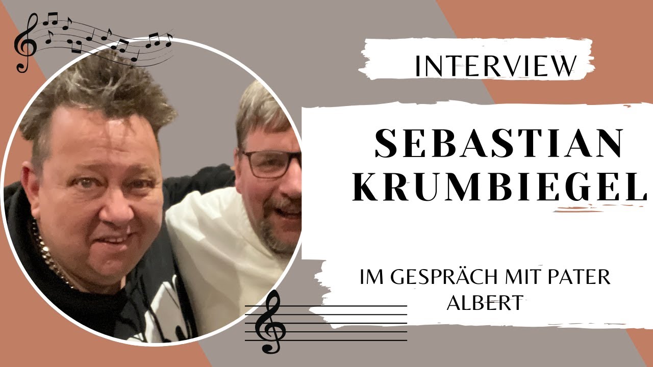 Sebastian Krumbiegel (“Die Prinzen”) im Gespräch mit Pater Albert