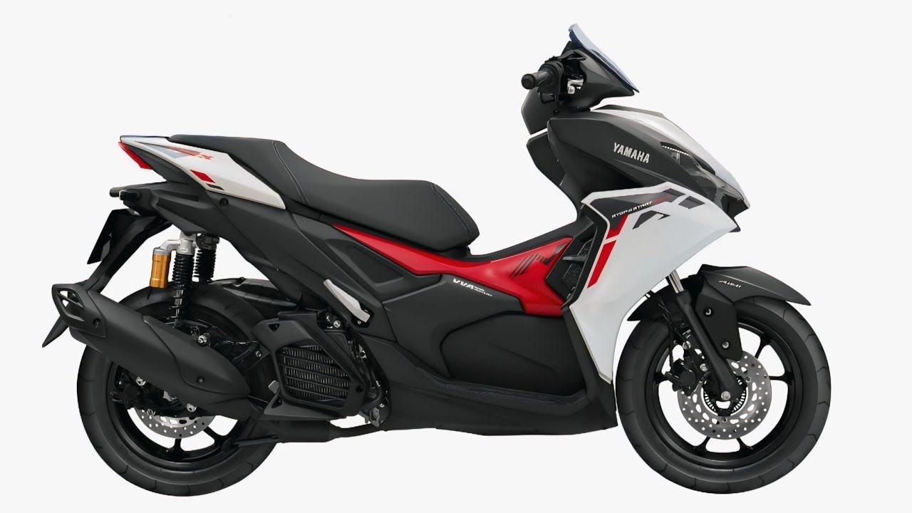 Выпущена модель Yamaha Aerox 155 Turbo / NVX 155 белого цвета с ABS (2026 год).