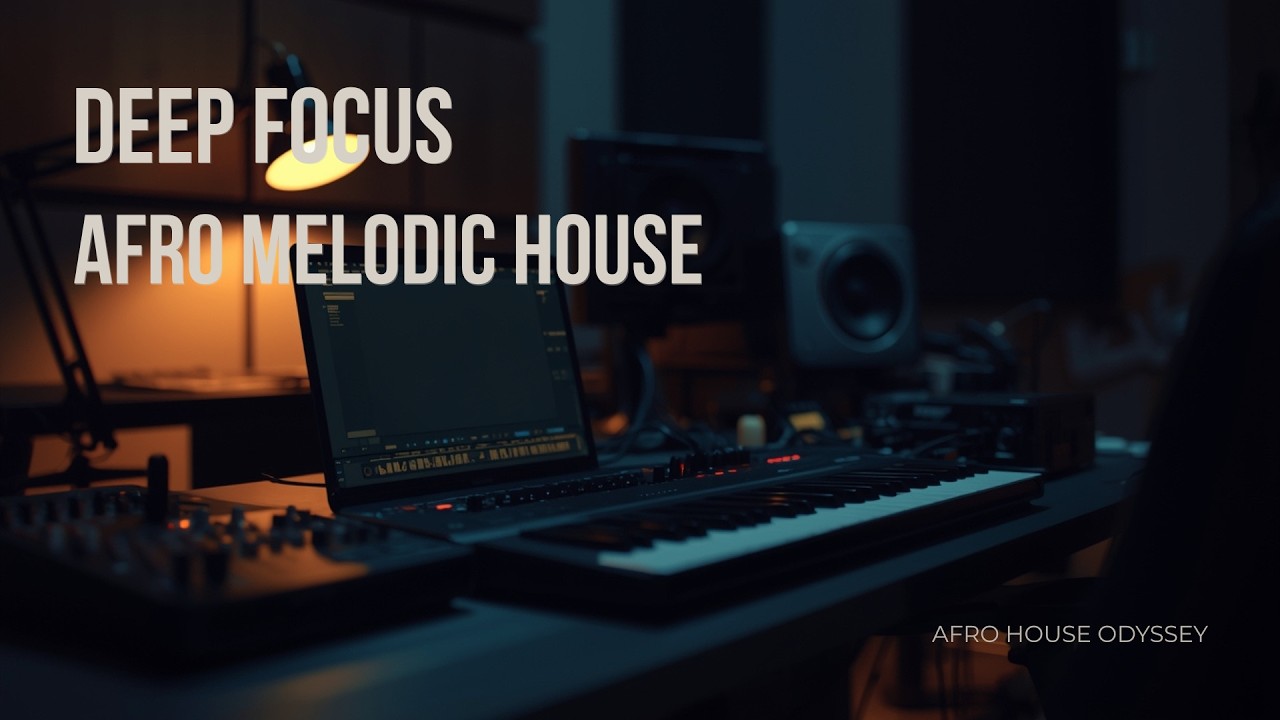 Afro Melodic House Deep Focus | 1 Hour Mix | No Talking