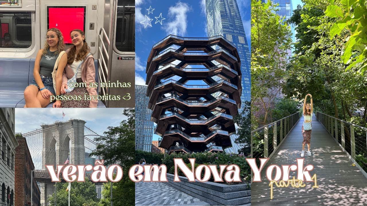 VERÃO EM NOVA YORK - central park, hudson yards, times square, outlet, brooklyn e coney island