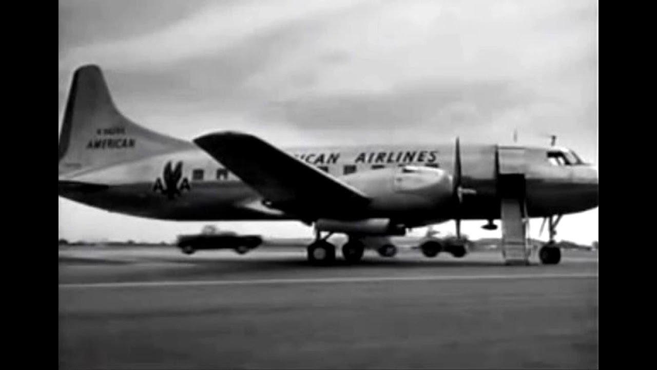 American Convair CV-240 & Jane Wyman - 1950