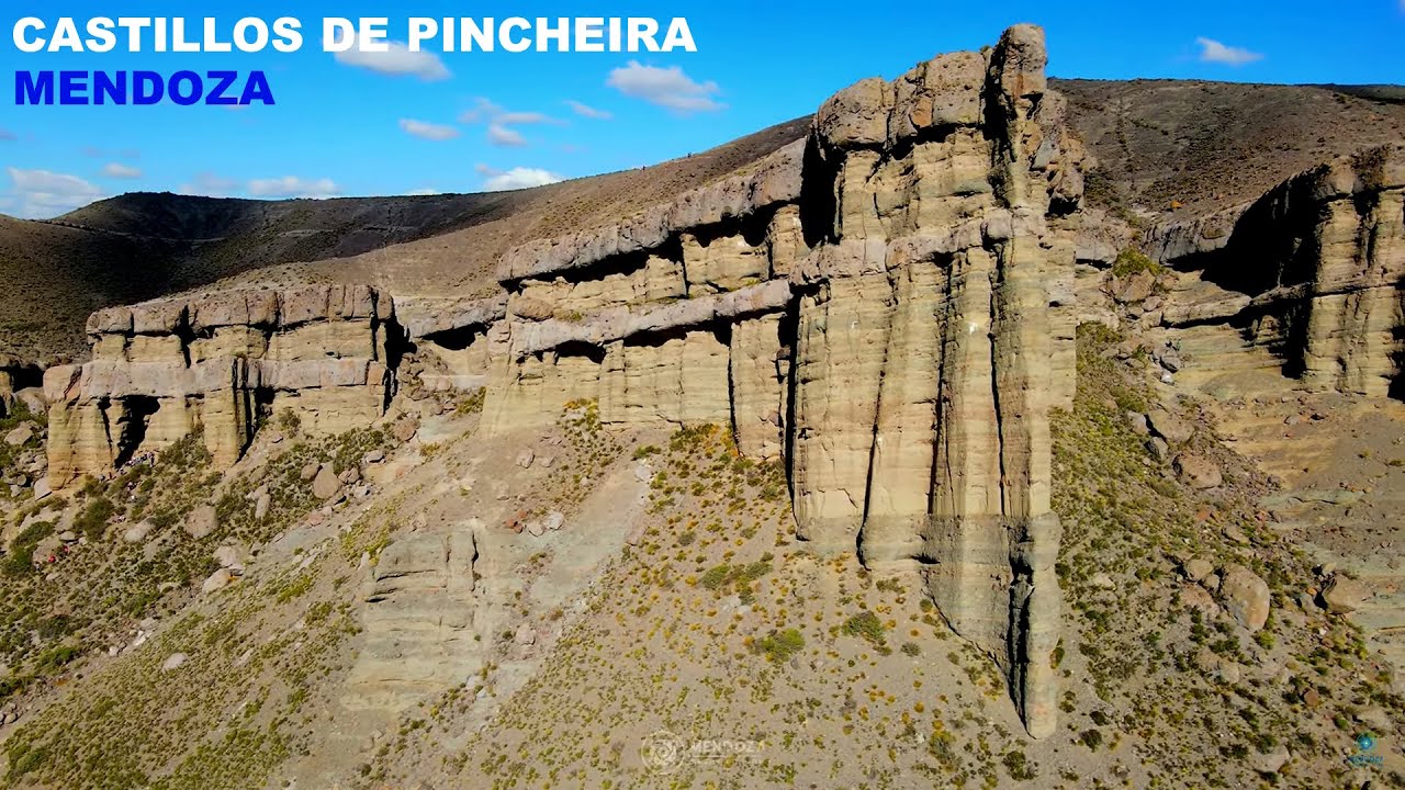 🥇CASTILLOS DE PINCHEIRA - ✅ Qué podes visitar en Malargüe - Mendoza, Argentina