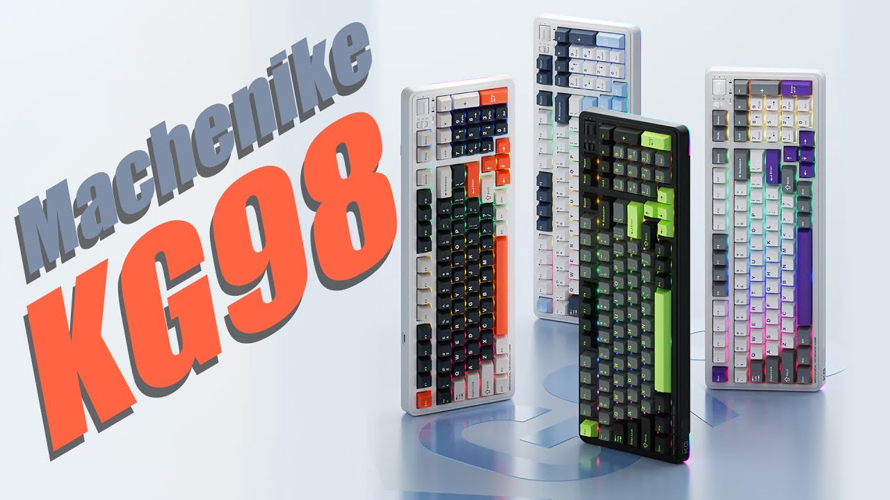 Мини-обзор Machenike KG98 (#Machenike #mechanicalkeyboard #keyboard #review)