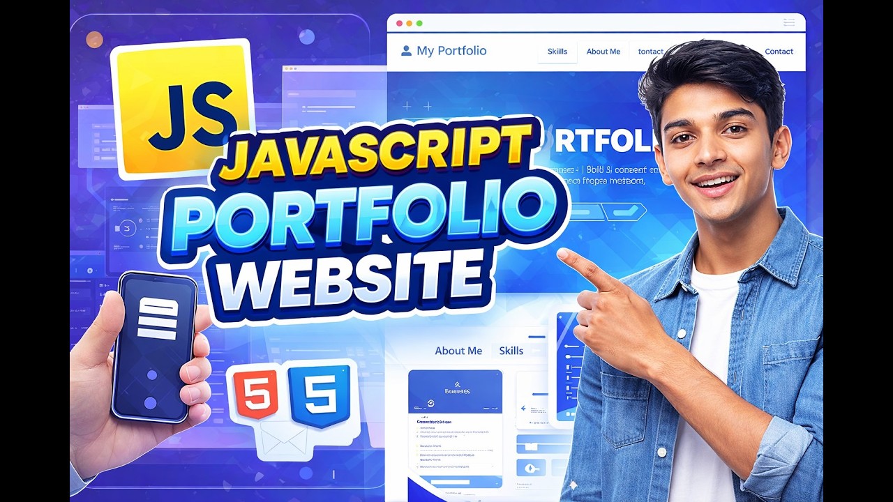 Build a Modern Portfolio Website | Beginner Friendly