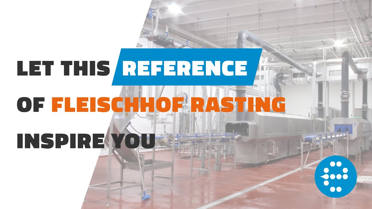 Walk through of an crate washing machine | Rasting Fleisch