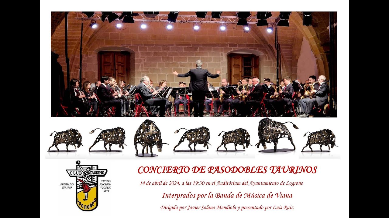 CARRIQUIRI - PASODOBLE TAURINO DE CARLOS LIZARAZU ARAMAYO - BANDA DE VIANA-VIANAKO BANDA