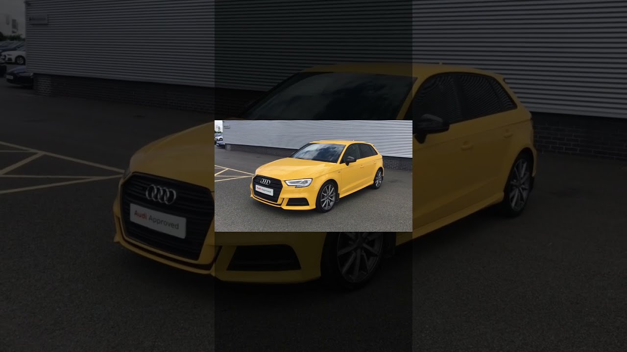 Audi A3 Sportback Black Edition from Stoke Audi