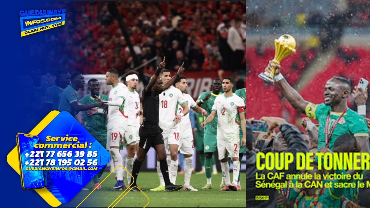 Le plus grand vol de l’histoire du foot africain , La CAF découronne les lions pour sacrer le Maroc