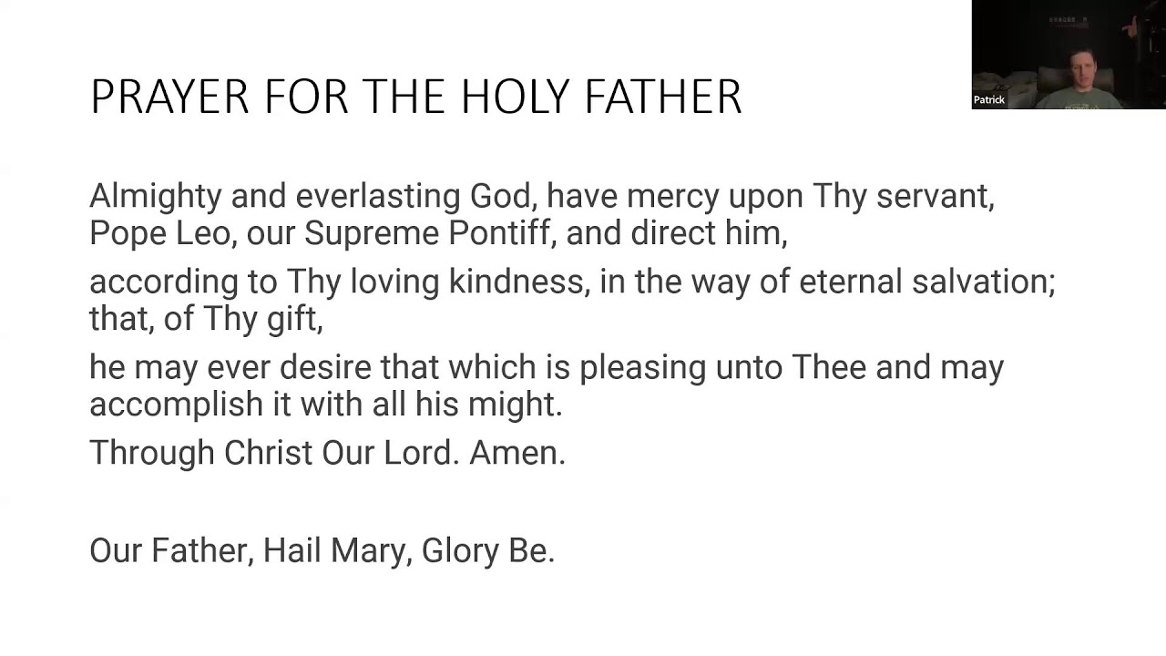 The Knights of Columbus Rosary & Divine Mercy Chaplet for Wednesday, January 28, 2026.