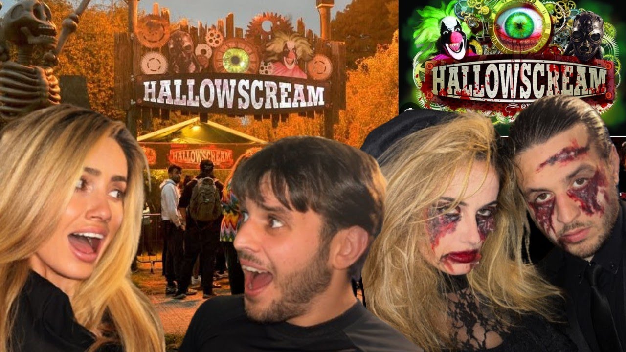 We Survived Yorkshires Most Terrifying Scare Attraction! |Yorkmaze Hallowscream 2025 Walkthrough