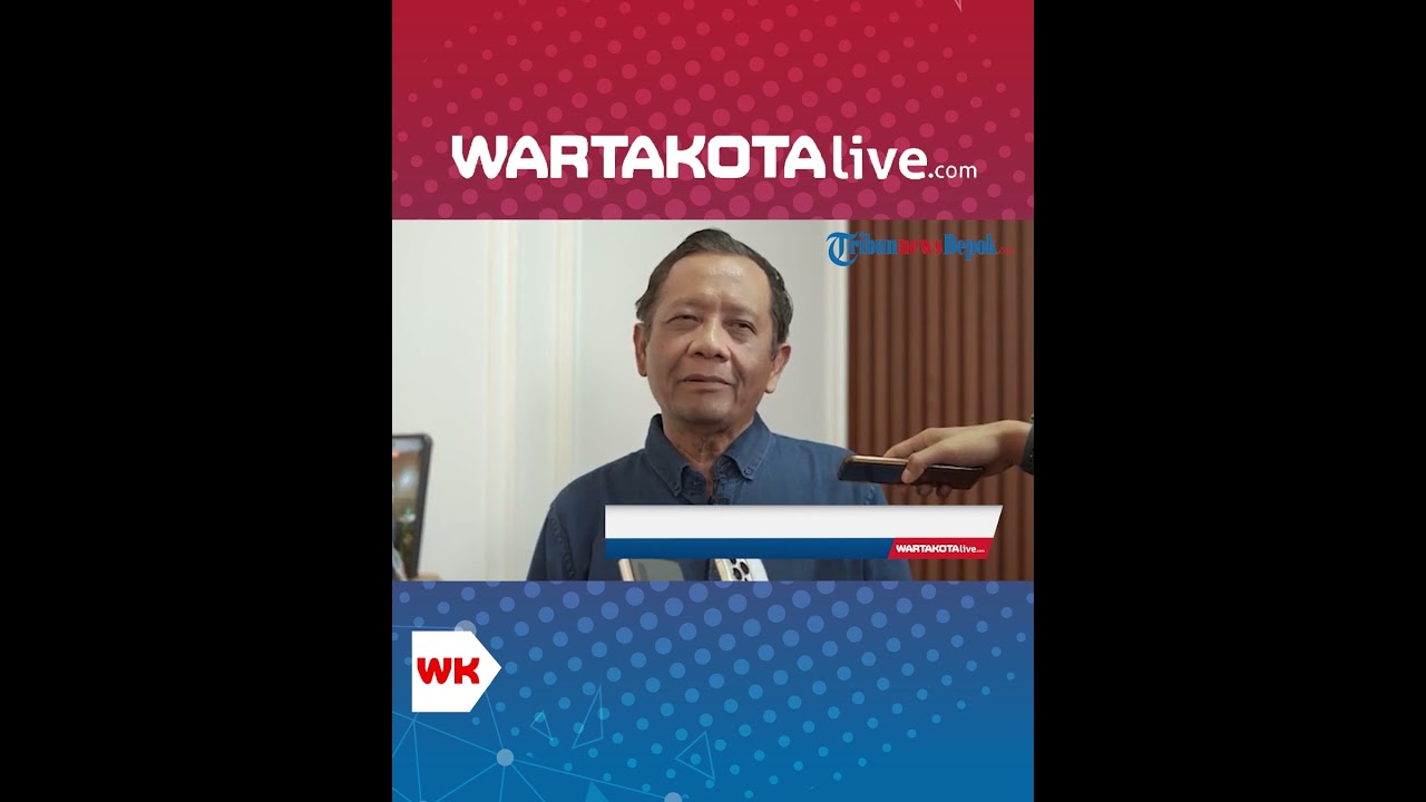 Mahfud MD Pasang Badan Bela Jokowi yang Dituduh Amien Rais Cinta PKI