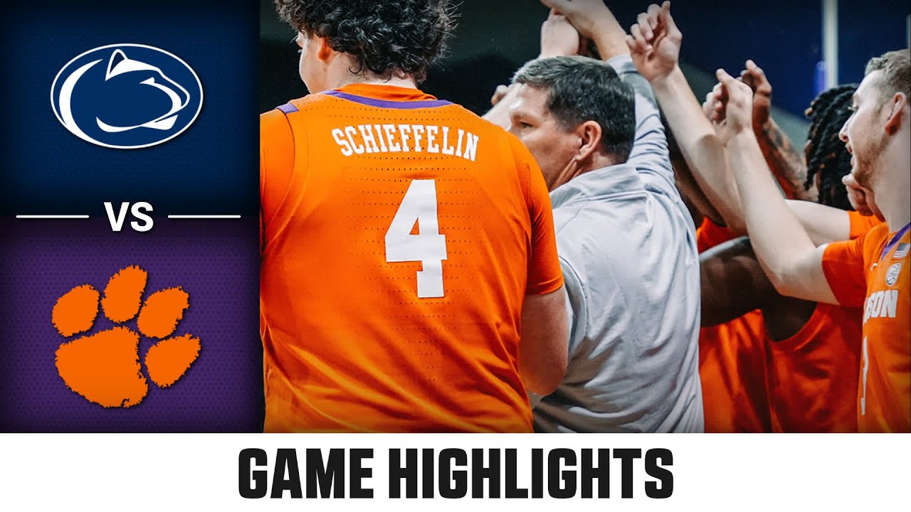 Clemson vs. Penn State Game Highlights | 2024-25 ACC Men's Basketball