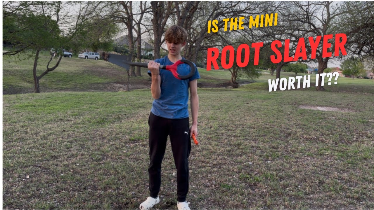 The ULTIMATE Review of the MINI Root Slayer Shovel! Is It really Worth all the Hype??!?