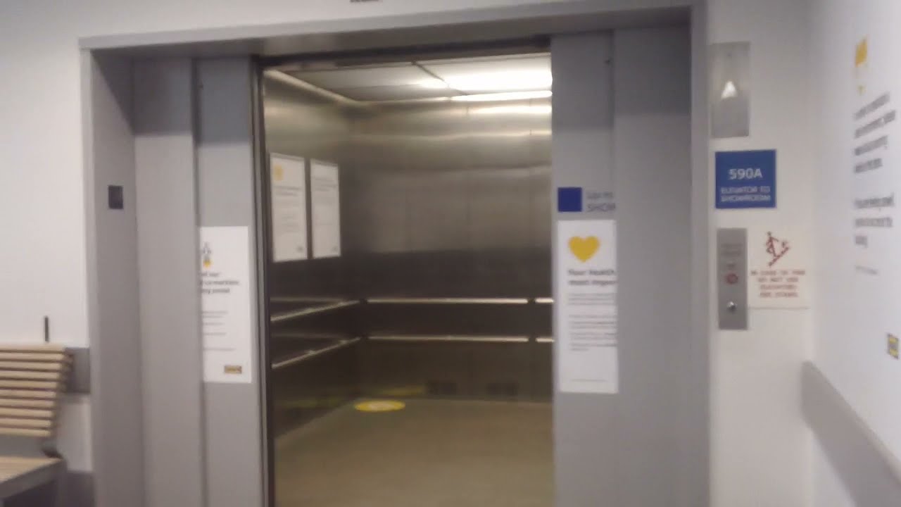 142. Bigger MEI Hydraullic Elevator 590A At IKEA Store, Charlotte NC