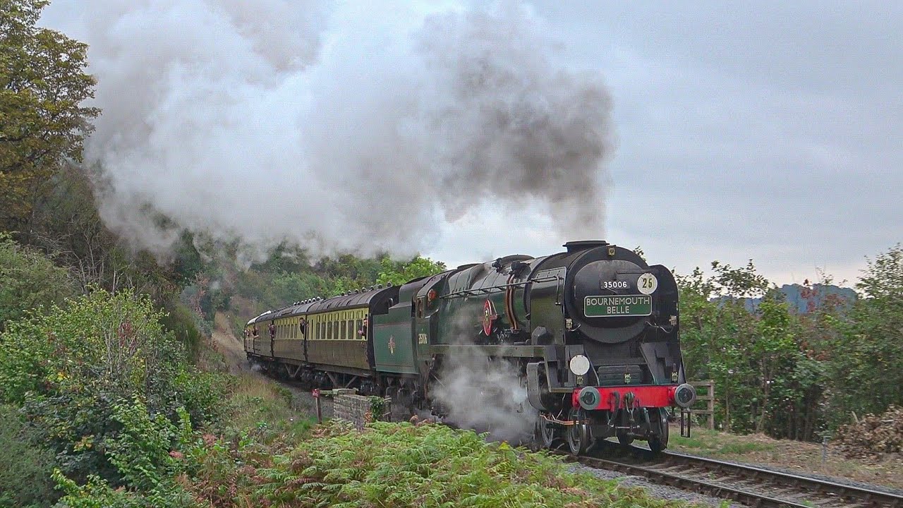 The First Merchant Navy to work Severn Valley Railway! Autumn Steam Gala 2025