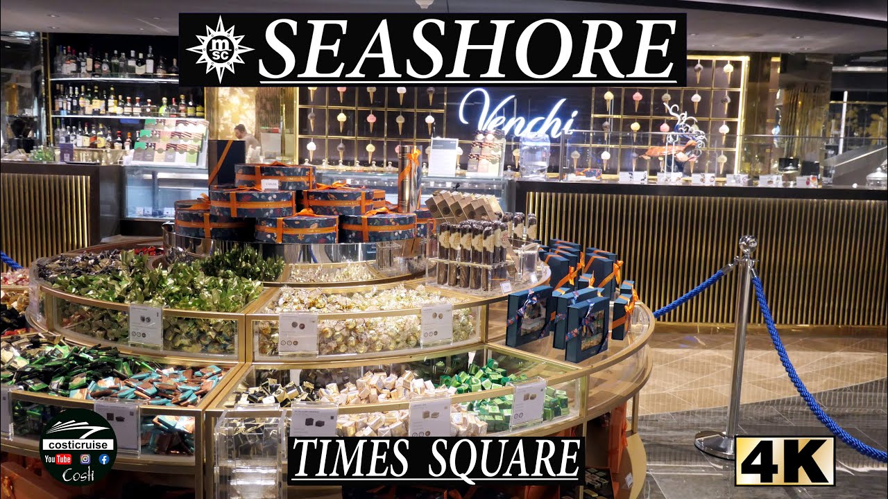 COSTICRUISE & MSC SEASHORE Times Square By Costi
