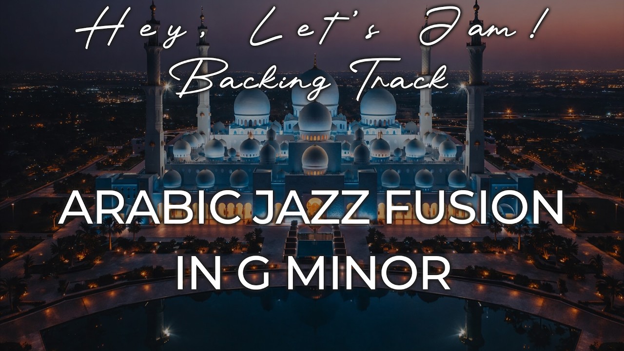 Arabic Jazz Fusion Backing Track in Gm | Also Available in Bb and Eb
