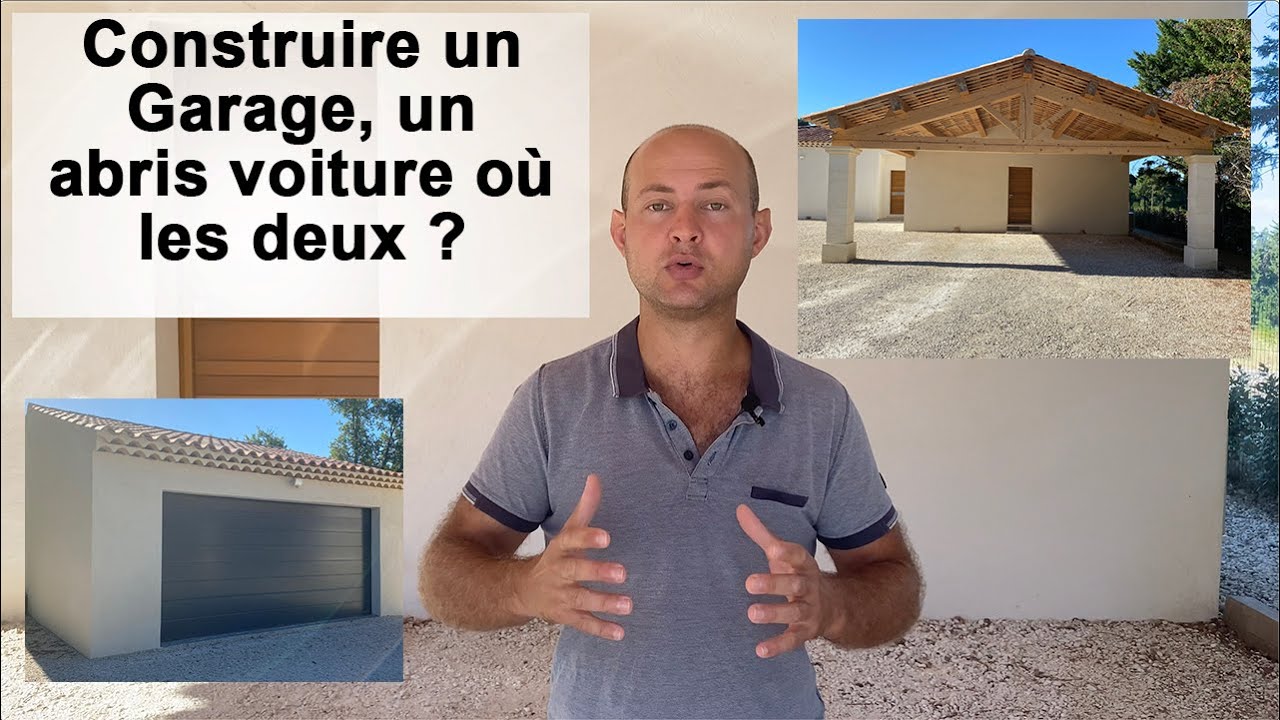 FAIRE UN ABRIS VOITURE OU UN GARAGE ?