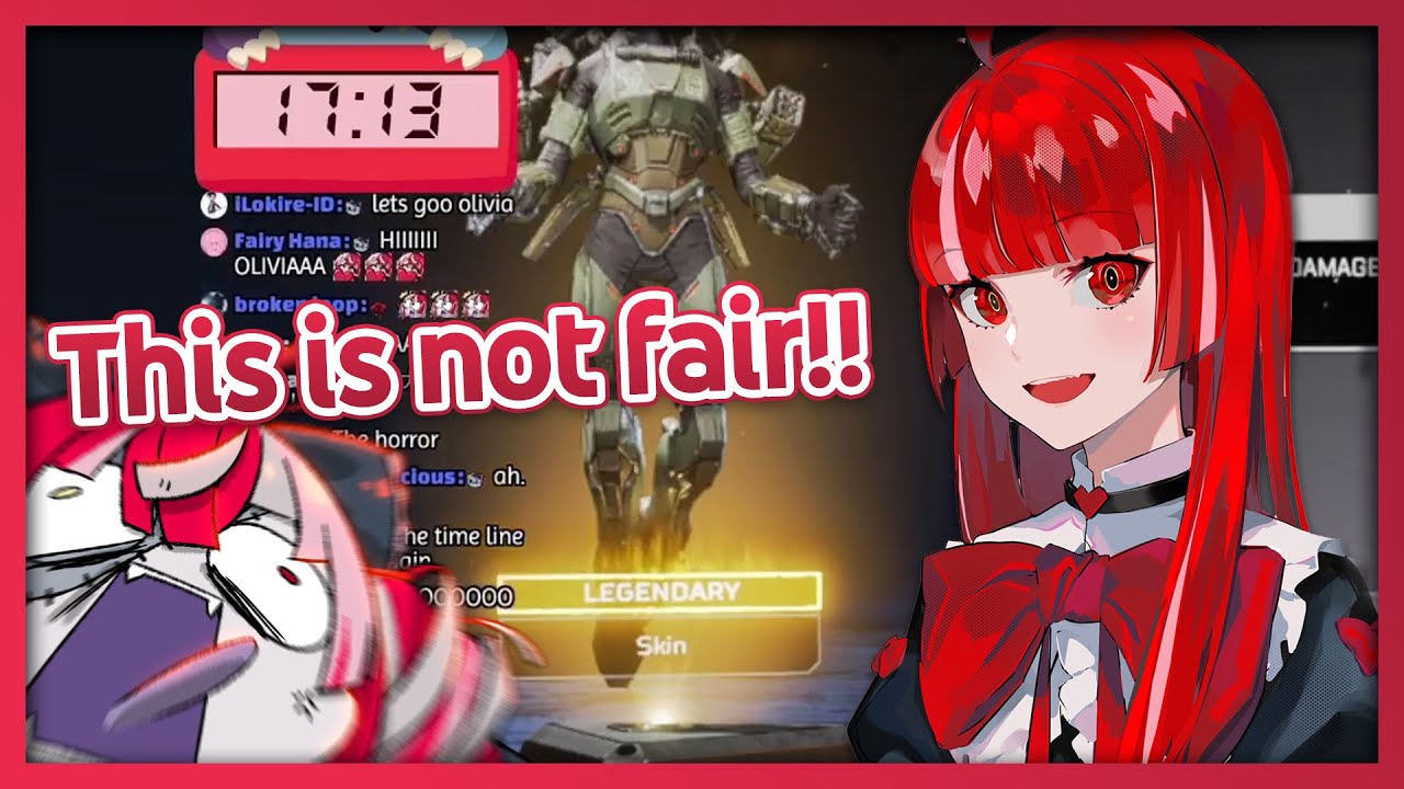 Ollie calls Olivia for Gacha, immediately gets Legendary, gets salty, instantly regrets her decision