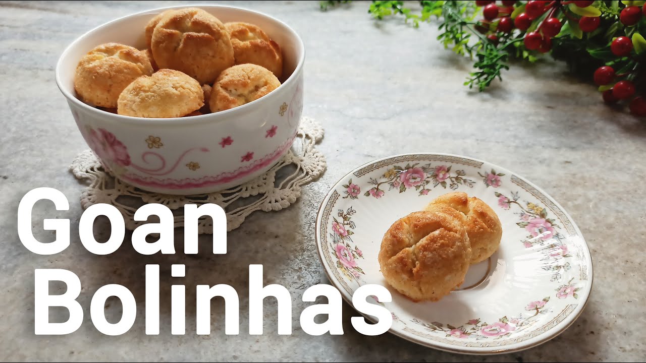 Goan Bolinhas | Semolina & Coconut Cookies | No Baking Powder Recipe | Christmas Specials