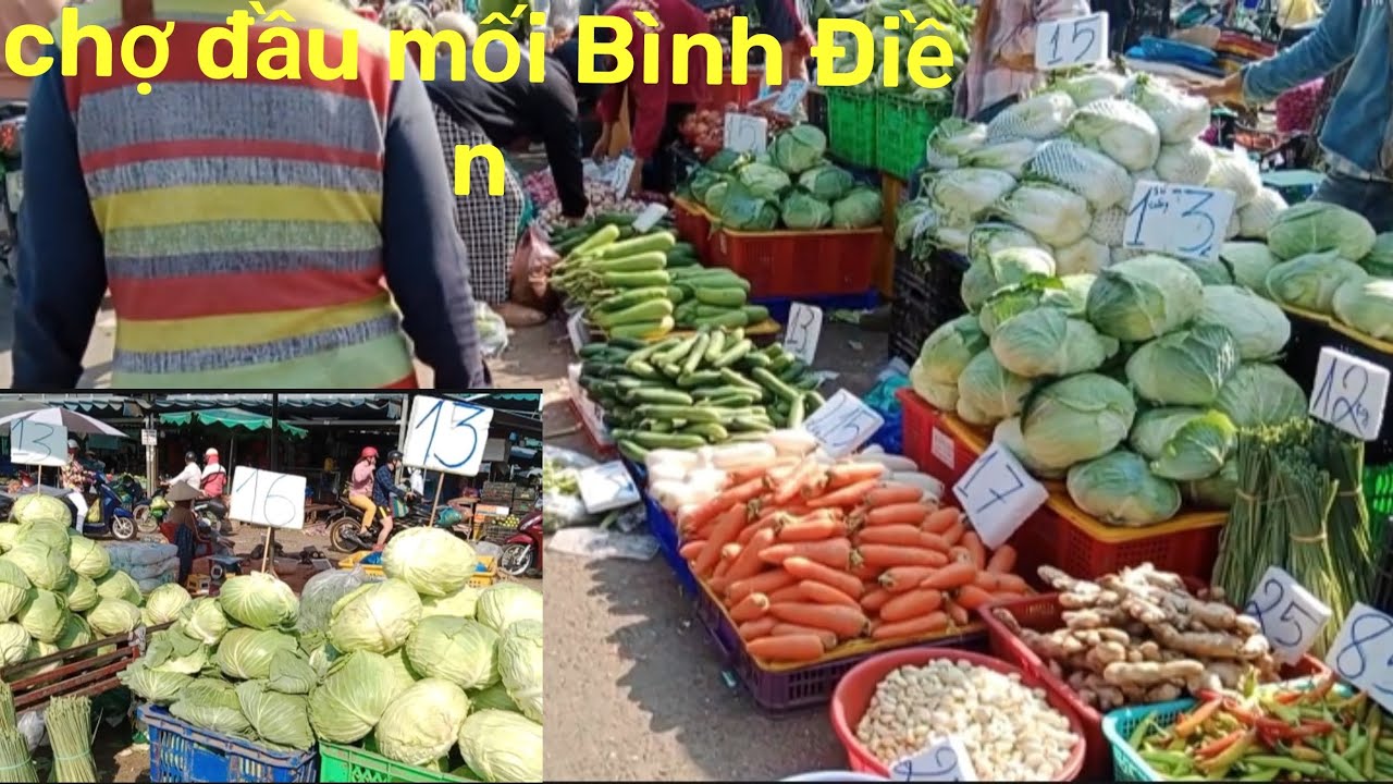 Cập Nhật Rau Củ Quả Bán Lẻ Tại Chợ Đầu Mối Bình ĐiềnThủ Đức sáng nay 8 /2 / 2026 số rẻ Lâm Ngọc Vlog