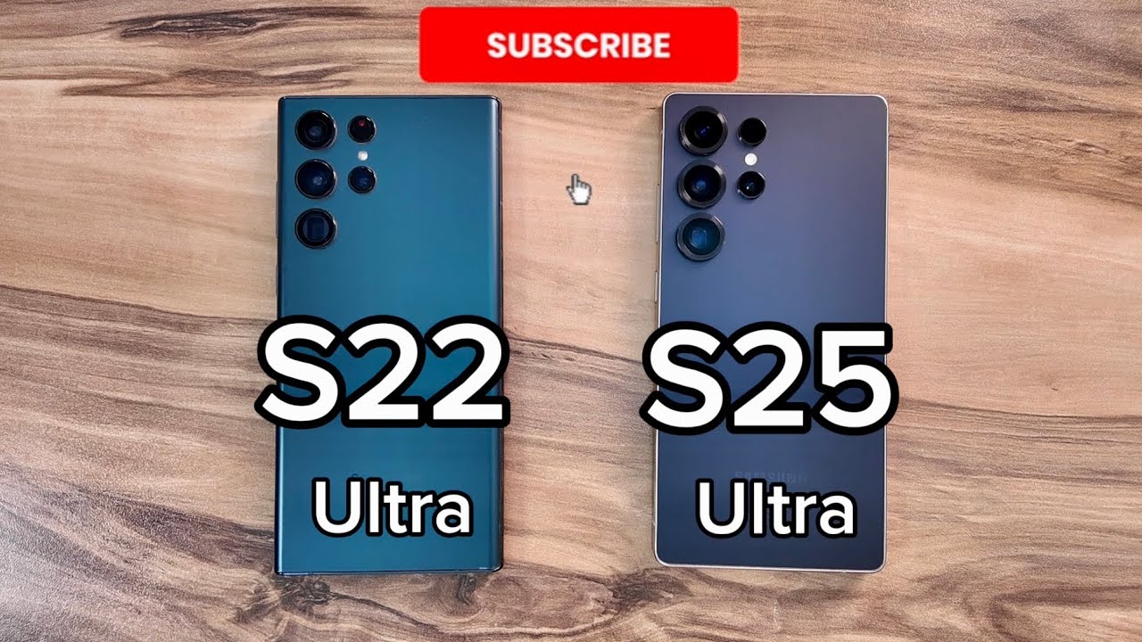 Samsung Galaxy S22 Ultra vs S25 Ultra - OneUI 7 Android 15
