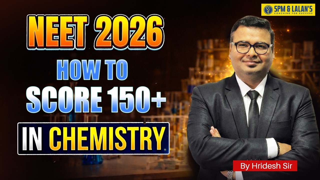 NEET 2026 Chemistry Strategy | How to Score 150+ in Chemistry #neet #neet2026