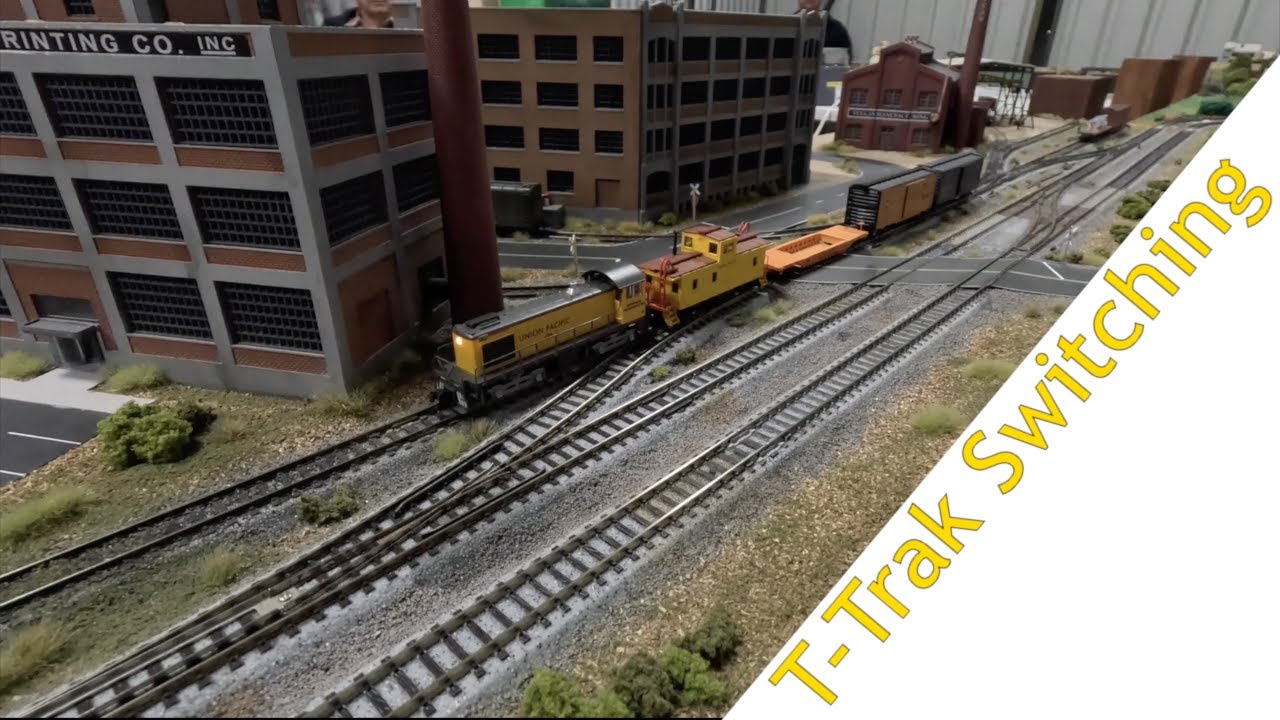 Switching on the CMNSG T-Trak Layout