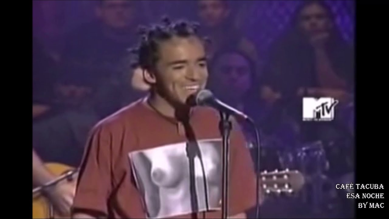 Caf&eacute; Tacuba Esa Noche letra subtitulado en vivo