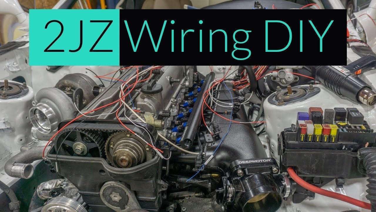 Making a 2JZ Engine Harness - MKIV Supra Build - Pt.9