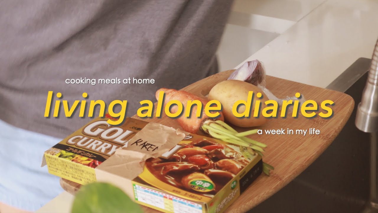 living alone in the Philippines • Chicken Curry And Kaya Toast Cooking Vlog ✨