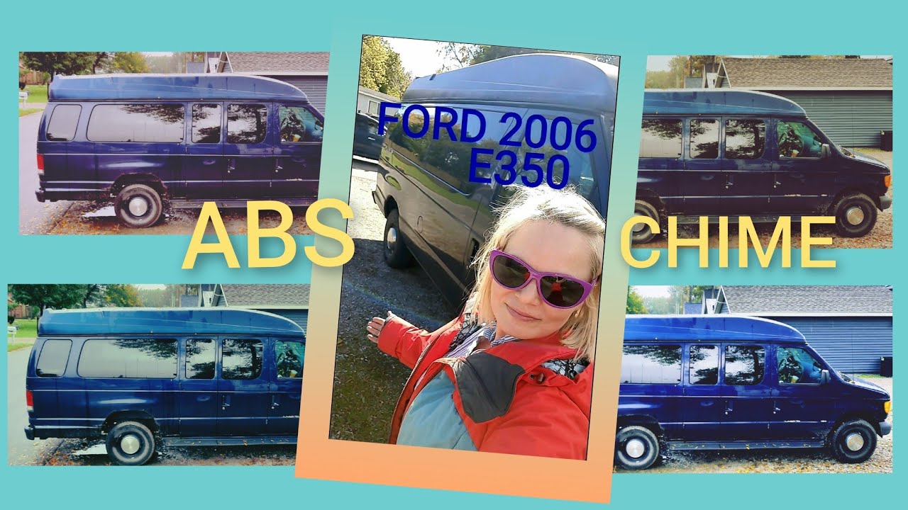 MOST annoying sound SOLVED!! ABS Chime / Alarm Solved Ford Van E350 2006 van life