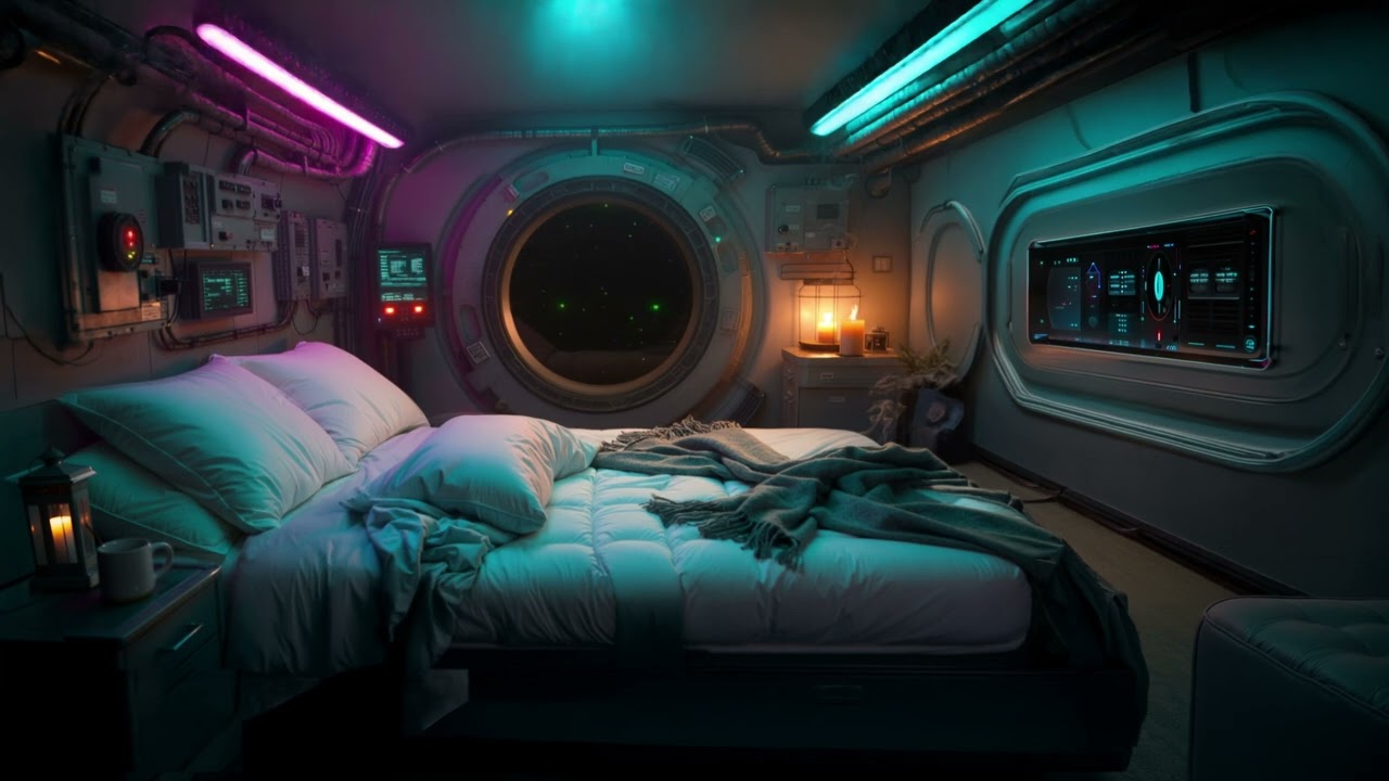 Elsewhere: Space Sounds for Relaxation 🎵 Space Station Bedroom