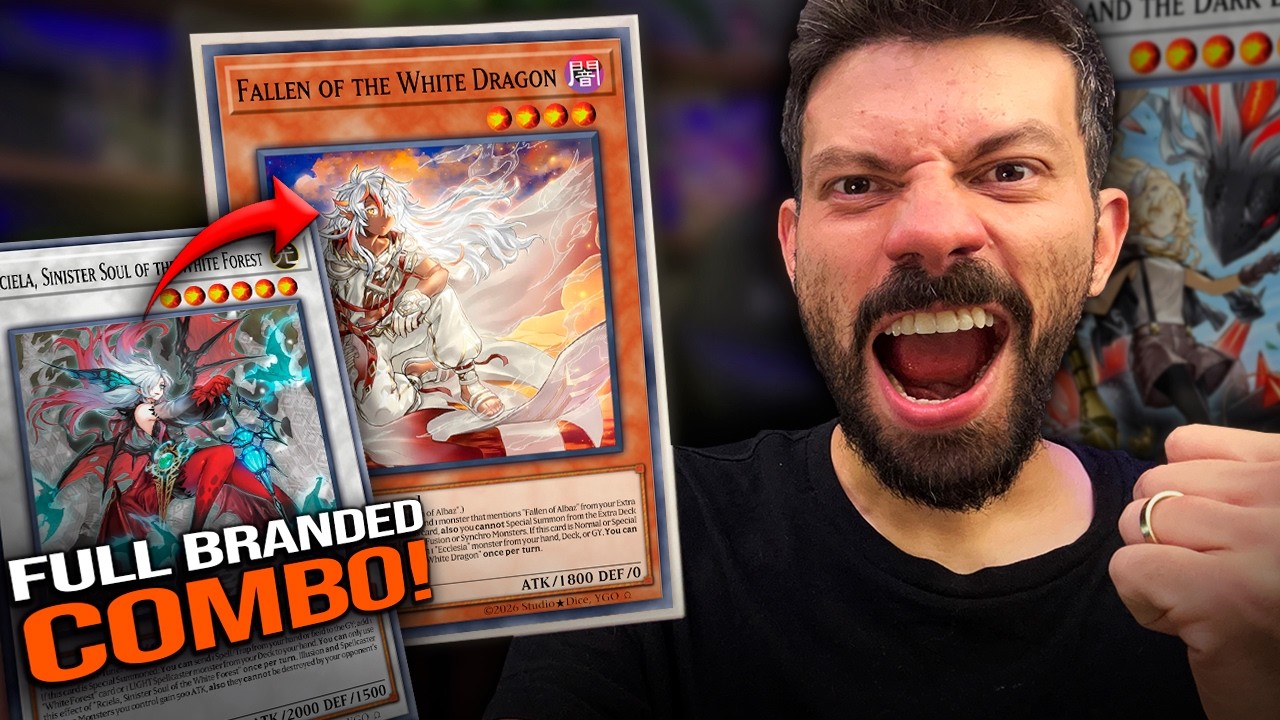 Eu Criei um NOVO Deck Branded! (Synchro Spam!)