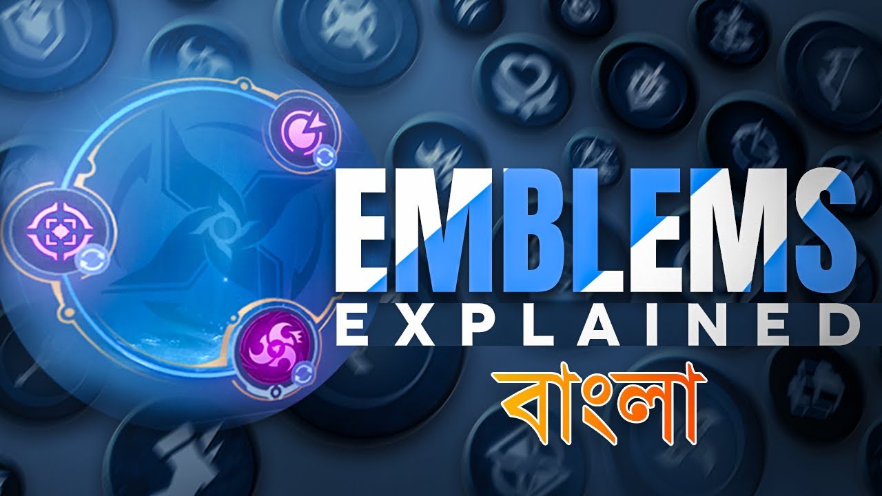 EMBLEMS EXPLAINED 2024 || Mobile Legends: Bang Bang Bangla Tutorial || SecTioN PlayZ